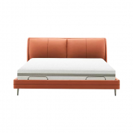 Умная двуспальная кровать Xiaomi 8H Smart Electric Bed Pro Milan RM 1.8 m Orange (умное основание и латексный матрас Schcott)