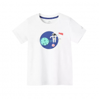 Непромокаемая детская футболка Xiaomi Supield Technology Pure Cotton Hydrophobic Anti-Fouling T-Shirt Model Space (размер 120)
