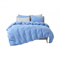 Антибактериальное постельное белье из хлопка Xiaomi 8H Super Soft Thermal Insulation Linens J9 1.8m Blue
