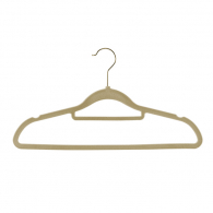 Набор вешалок для одежды Xiaomi Jeko&Jeko Non-slip Flocking Hanger Beige 30 шт (SWH-2521)
