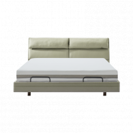 Умная двуспальная кровать Xiaomi 8H Feel Intelligent Leather Suspended Electric Bed X+ 1.5m Beige DT7 (без матраса)