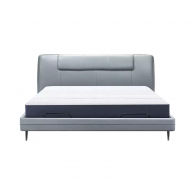 Умная двуспальная кровать Xiaomi 8H Feel Leather Smart Electric Bed 1.5m Grey DT5 (без матраса)