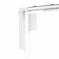 Умный электропривод для штор на солнечной батарее с карнизом Xiaomi Linptech Smart Curtain Motor C4 Telescopic Track 1.8-3 m
