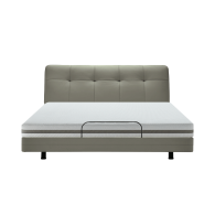 Умная двуспальная кровать Xiaomi 8H Milan Smart Electric Bed DT3 Ultra 1.5 m Gray (без матраса)