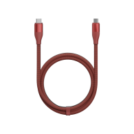 Кабель Xiaomi 6A Dual Type-C to Type-C High Speed Braided Data Cable Dark Red (XMAC1CYM)