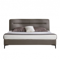 Двуспальная кровать Xiaomi 8H In Time Fashion Leather Soft Bed 1.8 m Gray (JMP8)