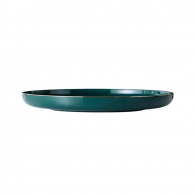 Сервировочная плоская тарелка Xiaomi SONGFA Hand-painted Ceramic Dish Malachite Green