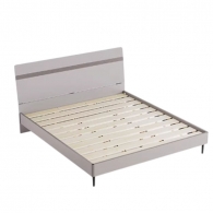 Двуспальная кровать Xiaomi Linsy Modern Minimalist Bed 1.8 m Coffee Wood Grain/Grey (OV3A-A1) (без матраса)