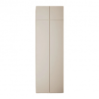 Шкаф с антресолью и выдвижным ящиком Xiaomi Linsy Two-Door Wardrobe With Drawer And Top Cabinet 790 mm Coffee/Grey (TV1D-A)