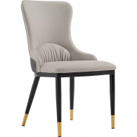 Обеденный стул Linsy Dining Chair Gray&Black (LS518S4-A)