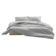 Антибактериальное постельное белье из тенселя Xiaomi 8H Austrian Tencel Class A Bedding Set JT3 1.8m Deep Gray