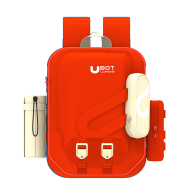Школьный рюкзак Xiaomi UBOT Multifunctional Module Children's Schoolbag Beige/Red (UB024) (рюкзак+пенал+сумка для термоса)