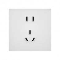 Умная розетка Xiaomi Linptech Ultra-Thin Glass Panel Smart Wall Socket Five Holes E3 Pro White (NPE3PA)