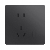 Умная розетка Xiaomi Smart Wall Socket Space Gray (XMZNCZ02LM)