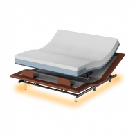 Умная двуспальная кровать Xiaomi 8H Star Six-Motor Support Intelligent Suspension Electric Bed 1.8m Brown (умное основание DE2 max и умный матрас MTS)