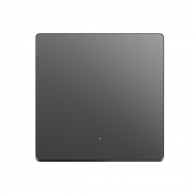Умный выключатель одноклавишный с нулевой линией Xiaomi Smart Switch 2 Single Open Space Gray (XMS02AXS)