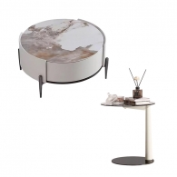 Комплект журнальный столик и приставной столик Xiaomi Linsy Set Of Coffee Table And Side Table Pandora Rock Board (NV2L-B1+ NV1J-B1)