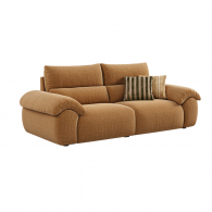 Диван на 2 места Xiaomi Linsy Two-Seater Nordic Style Fabric Sofa 2440 mm Brown (BS196-A)