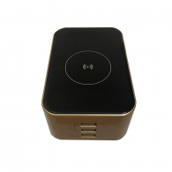 Беспроводное зарядное устройство ULTRA Wireless Charging Pad C10 Gold