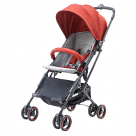 Детская коляска-трансформер Xiaomi Light Baby Folding Stroller Red