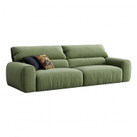 Диван на 2 места Xiaomi Linsy Сorduroy Sofa With High Backrest 2800 mm Green (BS628-A)