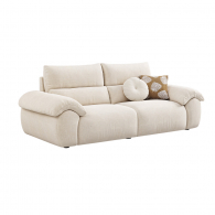 Диван на 2 места Xiaomi Linsy Two-Seater Nordic Style Fabric Sofa 2440 mm White (BS196-A)