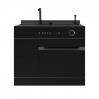 Модульная кухонная мойка с посудомоечной машиной Xiaomi Mensarjor M Series Smart Clean Integrated Sink Dishwasher 13 sets 900mm Nano Black (версия с очистителем воды 1000G) (JJS-M90B-DW)