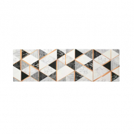 Водонепроницаемый коврик для кухни Xiaomi Dajiang Waterproof Anti-skid Anti-fouling Kitchen Mat Baroque 150х45cm