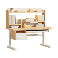 Детский стол Xiaomi Igrow Solid Wood Core Liftable Study Desk 1.2 m Beige (Changjie 8pro)