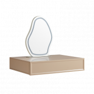 Туалетный столик с зеркалом Xiaomi Linsy Light Luxury Cream Style Makeup Table Mirror 0.8m (TO1C-A + 01-A)