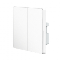 Умный выключатель двухклавишный с нулевой линией Xiaomi Smart Switch 2 Double Open White (XMS02BXS)