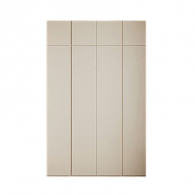 Шкаф с антресолью Xiaomi Linsy Four-Doors Wardrobe With Top Cabinet Coffee 1580 mm White/Grey (TV4D-A)