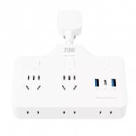 Умная розетка Xiaomi Gosund Intelligent Flexible Expansion Socket White 20W (P8AM)