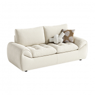 Диван на 2 места Xiaomi Linsy Сorduroy Sofa With High Backrest 1850 mm White (BS692-B)