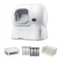 Умный автоматический лоток для кошек Xiaomi Homerun Self-Cleaning Litter Box All-in-One Starter Bundle (CS106)