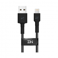 Кабель Xiaomi ZMI AL803/AL805 USB - Lightning  for Apple iphone all 100 см Black (Kevlar)