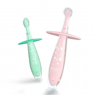 Детские зубные щётки Xiaomi Baby Silicone Toothbrush Koia Mama 3M (2 шт) (KDY01-Y)