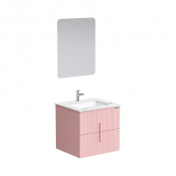 Тумба для ванной комнаты с зеркалом Xiaomi Diiib CoCo Slate Bathroom Cabinet Mirror 600mm (DXYSG004-600) (с керамической раковиной, без смесителя)