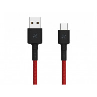 Кабель ZMi AL411 USB - Type-C Red (Kevlar) (30 см)