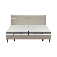 Умная двуспальная кровать Xiaomi 8H Twins Dual Zone Intelligent Split Electric Bed 1.8 m Beige (умное основание DT8 и латексный матрас RM)