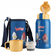 Детский термос Xiaomi Beddybear Double Cover Children Mug 600ml Ultraman