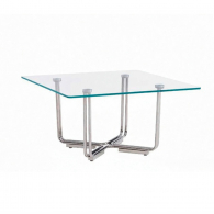 Журнальный столик Xiaomi Linsy Modern Minimalist Coffee Table Silvery 75 см (LS933L1-A)