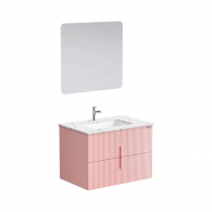 Тумба для ванной комнаты с зеркалом Xiaomi Diiib CoCo Slate Bathroom Cabinet Mirror 800mm (DXYSG004-800) (с керамической раковиной, без смесителя)