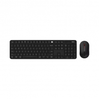 Комплект беспроводная клавиатура и мышь Xiaomi Miiiw Wireless Office Keyboard Mouse Set 104 Keys Black (MWWK01+MWMM01) Русско-Английские клавиши