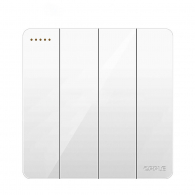 Выключатель Xiaomi OPPLE Lighting Wall Switch Socket K12 White Four Open Dual Control