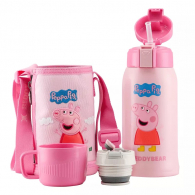 Детский термос Xiaomi Beddybear Double Cover Children Mug 600ml Peppa Pig