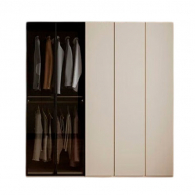 Комплект шкафов Xiaomi Linsy Set Of Two-Door And Three-Door Cabinets Warm Coffee Wood 1980 mm Grain/Gray (TV2D-A+TV3D-A)