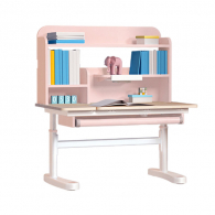 Детский стол с тремя полками Xiaomi Igrow Children's Hardwood Training Lift Table 1м Macaron Pink (6pro)