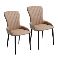 Комплект из 2 обеденных стульев Xiaomi 8H Dining Chair Pair Coffee Gray (YB14)