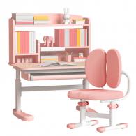 Набор детской мебели стол 0.8 м и стул Xiaomi Igrow A Set Of Children's Turniture Table And Chair Pink